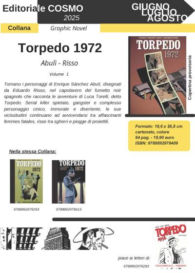 Torpedo 1972. Vol. 1: Tornato per restare